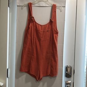 Orange Rip Curl Romper